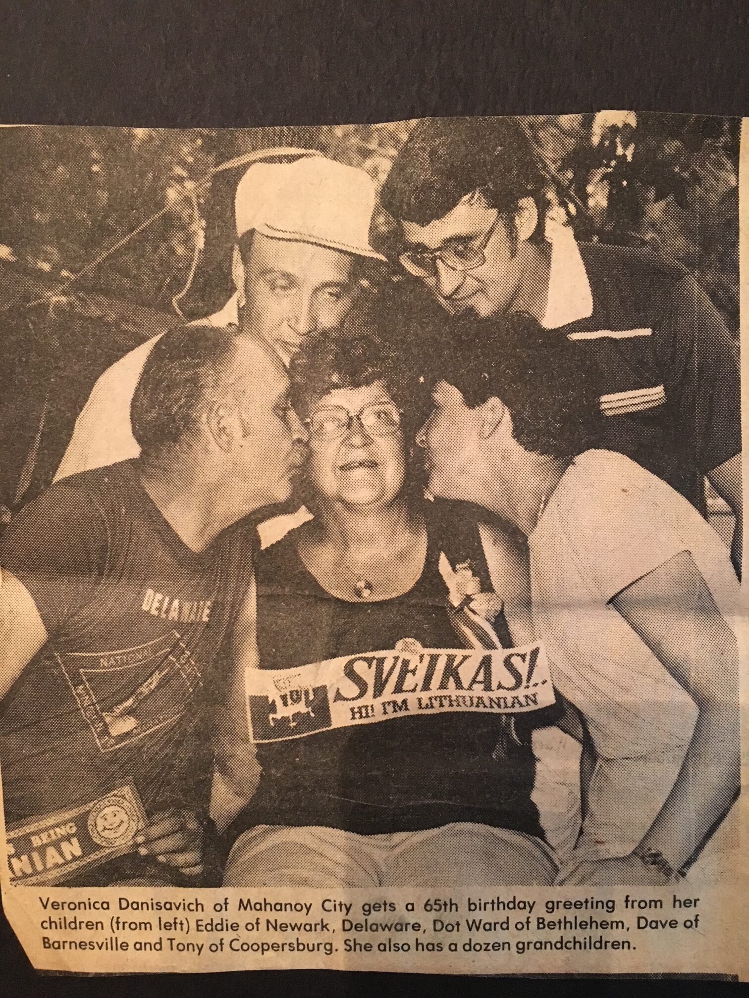 Veronica Danisavich and kids